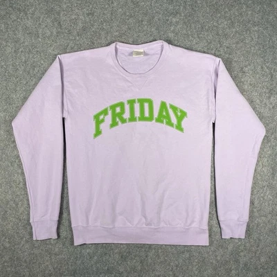 Disney Freakier Friday Promo Sweatshirt Women’s Medium Oversized Pullover - Image 1 of 4