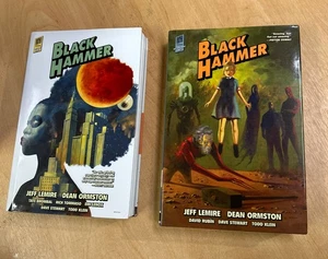 Black Hammer Volume 1 & 2 Library Edition Hardcover , Jeff Lemire, Dark Horse - Picture 1 of 4