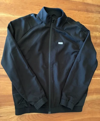 Chaqueta Médica FIGS Technical Collection, Para Hombre Mediana, Negra, Cremallera Completa, Bolsillos Foto 1 de 4