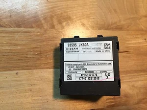 MÓDULO DE CONTROL DE BLOQUEO DE ROBO 07-12 INFINITI G35 28595 JK60A - Imagen 1 de 1