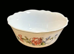 Arcopal-J.G. Durand Provincial Pattern French Dinnerware 4.5" Dessert Bowl. MCM - Picture 1 of 14