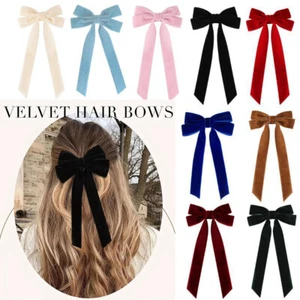 1-40X Velvet Bow,Velvet Bows for Christmas Tree,Christmas Home Garland Decor - Picture 1 of 28