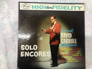 David Carroll And His Orchestra - Solo Encores Mercury MG 20503 LP VG - Foto 1 di 2