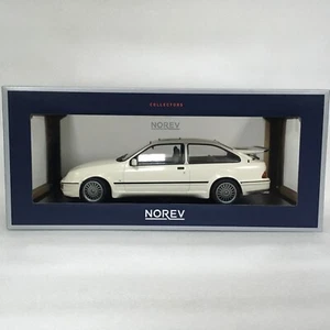 182771 #NOREV 1/18 FORD ENGLAND SIERRA RS COSWORTH 1986 White - Picture 1 of 5