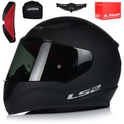 Motorradhelm LS2 FF353 2 Visier u.a. klar Integralhelm Helm Matt Schwarz XS-3XL - Bild 1 von 4