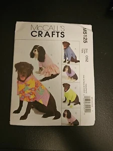 Patrón McCalls 5125, atuendo para perro, c 2006, sin cortar, 6 vistas - Imagen 1 de 3