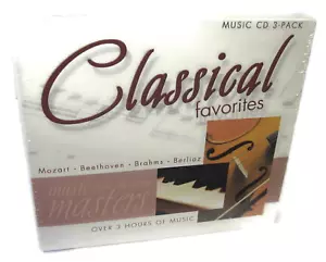 Classical Favorites Mozart Brahms Beethoven Berlioz Compilation CD Set (2005) - Foto 1 di 5