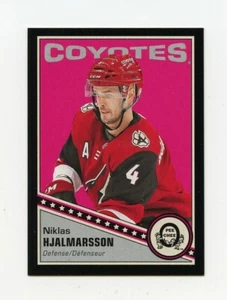 19/20 O-Pee-Chee OPC Retro Black #98 Niklas Hjalmarsson 042/100 Coyotes - Picture 1 of 1
