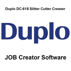 Duplo DC-618 Job Creator Software (Comes on CD)