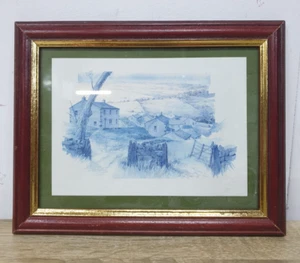 Donald Ayres Vintage Countryside Realism Artwork 9.5 in x 7.5 in - Picture 1 of 7