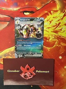 Farigiraf ex - 108/162 Temporal Forces doppelt seltenes Pokémon - Neuwertig/neuwertig - Bild 1 von 2