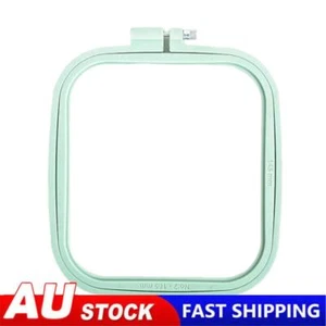 Square Embroidery Hoop Plastic Cross Stitch Hoop DIY Craft Sewing (Light Blue) - Picture 1 of 11