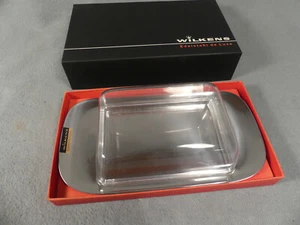 Lata de mantequilla Wilkens acero inoxidable de lujo sin usar en embalaje original n.o 2 - Imagen 1 de 5