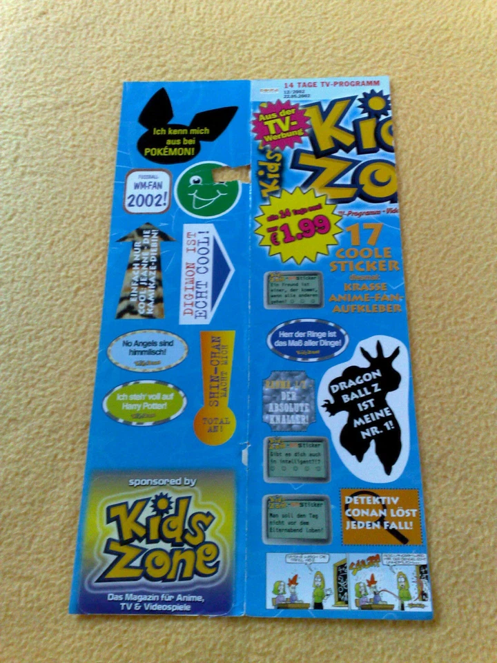 Sticker Sammelsticker Anime Stickerbogen Pokemon Kids Zone Sprüche Detektiv Cona - Bild 1 von 1