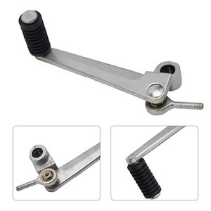 Silver Aluminum Gear Shift Lever for ZX6R & ZX10R Optimal Efficiency
