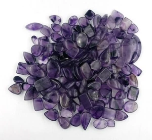 Natural Amethyst Cabochon - Amethyst Gemstone -AAA Quality handmade 71929 - Picture 1 of 5