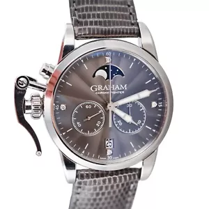 Graham Chronofighter Diamond Moon Phase Watch 2CXBS.B04A - Picture 1 of 6