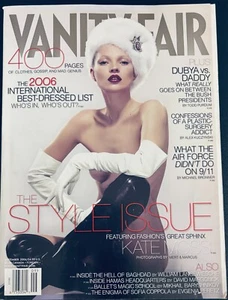 FASHION LIFESTYLE MAGAZINE VANITY FAIR SEPTEMBER 2006 KATE MOSS NO LABEL! - Picture 1 of 1