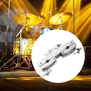 Trommelverlängerungsklemme, Metallbeckenhalter für Trommelbeckenständer Tom Cowbell - Bild 1 von 7