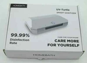 Homebath UV-Turtle Smart Sanitizer for Phones White NEW FAST FREE SHIPPING!1 - Picture 1 of 2
