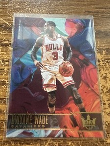 DWYANE WADE 2017-18 PANINI COURT KINGS #33 BULLS / HEAT NMMT NBA Basketball Card