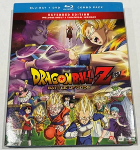 Dragon Ball Z Battle of Gods Blu-Ray + DVD Combo Good Condition - Picture 1 of 5
