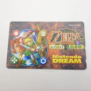 Japanese Telephone Card The Legend of Zelda: Oracle of Seasons Link Impa Maple - Picture 1 of 6