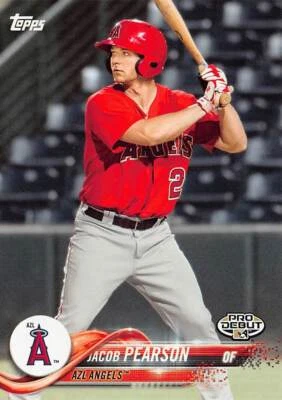 2018 TOPPS PRO DEBUT (#75) - JACOB PEARSON - Image 1 of 2