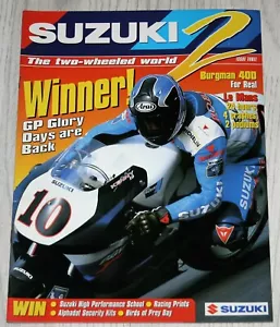 Suzuki 2 Issue 3 1999 IOM TT Kenny Roberts Jr Chilli WSB Hayabusa - Picture 1 of 7