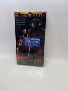 1996 Unforgiven VHS tape factory sealed Warner watermarks Clint Eastwood - Picture 1 of 7