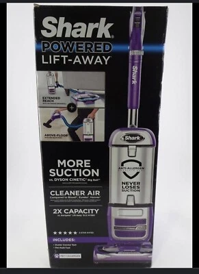 BRAND NEW Shark NV586 31 Navigator Powered Lift-Away Upright Vacuum Purple Plum - Image 1 of 3