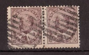 CANADÁ, 1903 KED V11, PAR 10c, buen usado. BUEN COLOR, MATASELLOS, GATO £50 - Imagen 1 de 1