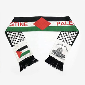 Foulard drapeau palestinien KEFFIYEH Jérusalem GRATUIT Gaza AQSA cadeau islamique LOT EN ENTIER