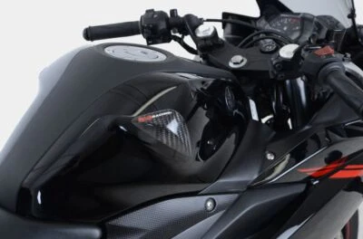 Deslizadores de tanque de fibra de carbono R&G Racing para Yamaha YZF R3 2015-2018 Foto 1 de 4