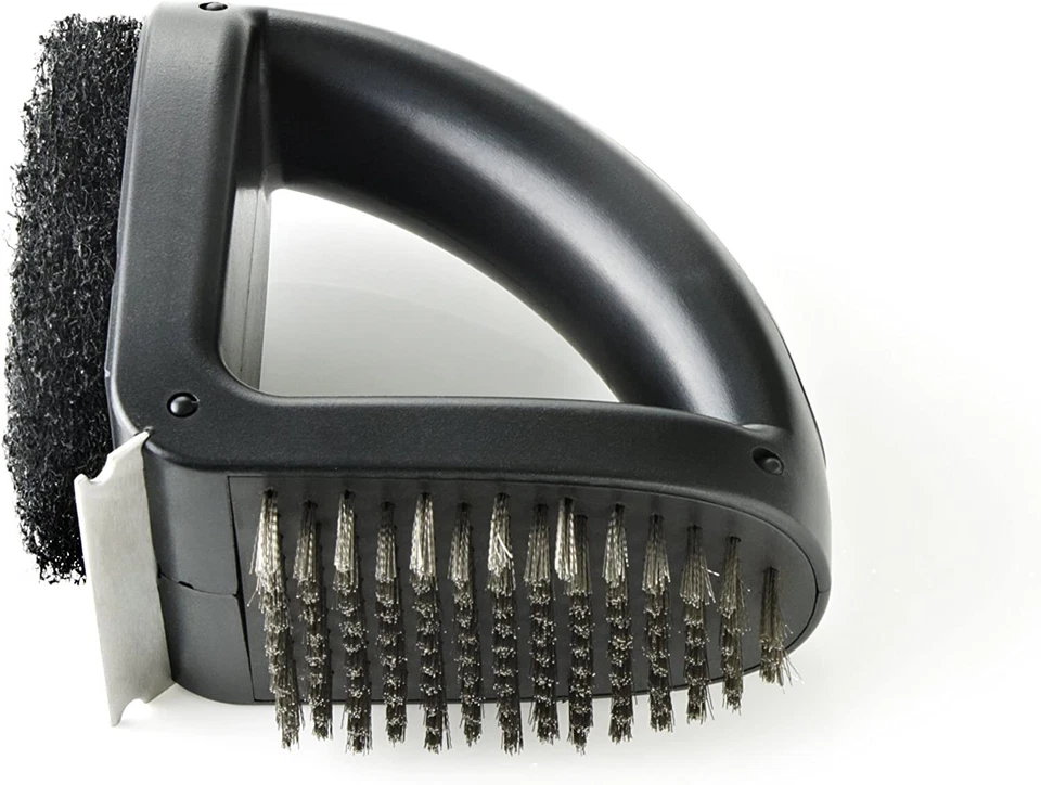 Barbecook Brosse barbecue premium compacte 3 en 1 13,5 x 7 x 17,5 cm frotter - Photo 1/1
