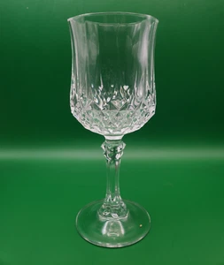 Longchamp France Cristal d'Arques 24% cristallo al piombo 6 bicchieri da vino 1/2" - Foto 1 di 5
