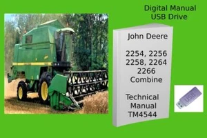 John Deere 2254 2256 2258 2264 2266 Mähdrescher Technisches Handbuch TM4544 - Bild 1 von 3