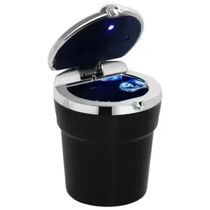 Portable Car Ashtray Truck Cigarette Smoke Ashtray Ash Cylinder Holder Auto - Picture 1 of 6
