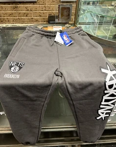 NBA Brooklyn Nets Track Pants Size X Small With Tag - Picture 1 of 6
