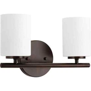 Progress Lighting Replay 13 in. 2-Light Antique Bronze Bathroom Vanity Light - Picture 1 of 12