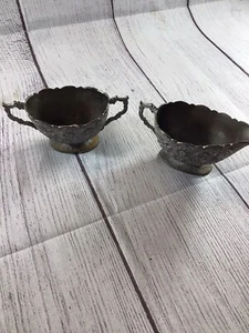 Vintage Floral Made In Japan Creamer & Sugar Bowl - Picture 1 of 13