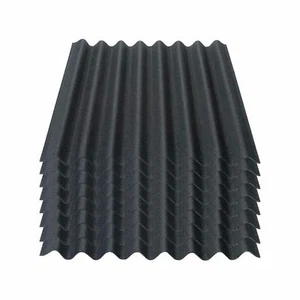 (14.95€/1qm) Onduline Easyline Dachplatte Wandplatte Bitumenwellplatten 8x0,76m² - Bild 1 von 5