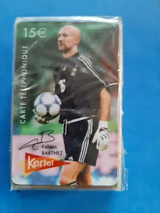 Postal Teléfono Fabien Barthez - Imagen 1 de 1