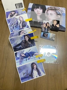 nmixx KNOW ABOUT ME Fe3O4 FORWARD CD ÁLBUM TODO MIEMBRO AUTOGRAFIADO ^^ - Imagen 1 de 3