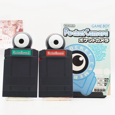 Nintendo GameBoy GB Pocket Camera Set of 2 RED GREEN MGB-006 TESTED NEW BATTERY - Image 1 of 4