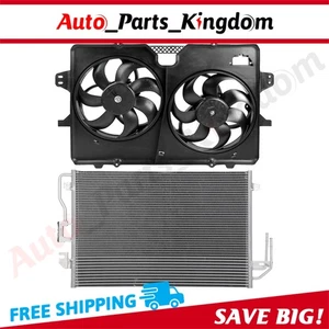 AC Condenser Cooling Fan Kit For 08 Ford Escape ,Mazda Tribute, Mercury Mariner - Picture 1 of 8