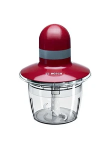 Bosch MMR08R1GB Mini Chopper, 400 W, 0.8 Litre - Red - Picture 1 of 5