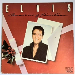 ELVIS PRESLEY "Memories Of Christmas" 1982 12" AUSSIE VINYL LP on TAN RCA LABEL - Picture 1 of 4
