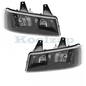 CAPA For 03-23 Chevy Express Van Headlight Headlamp Head Light w/Bulb SET PAIR - Picture 1 of 7