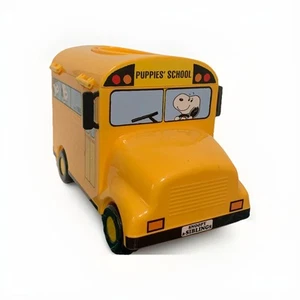 Peanuts SNOOPY Welpen Schulbus Aufbewahrungsbox Organizer Universal Studios Japan - Bild 1 von 7